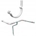 RUUKKI крюк короткий Ruukki 125/90 (металл) 55 мм